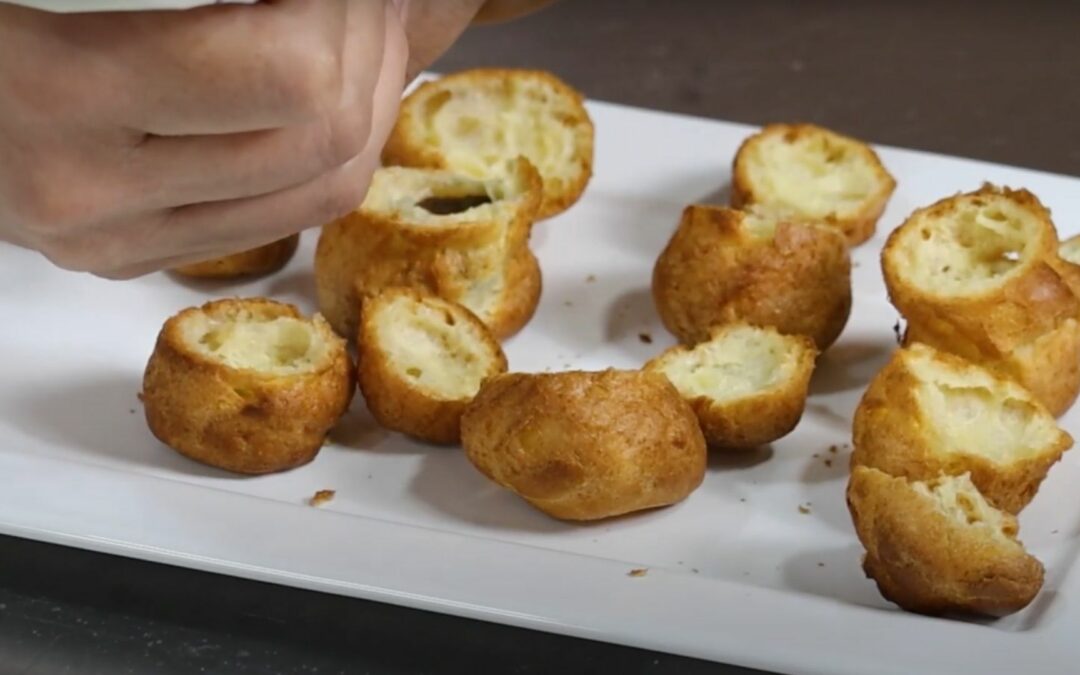 Páscoa: Profiteroli recheado de Ganache de Chocolate – Segredos do Chef Monge